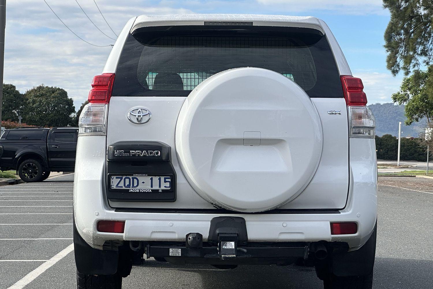 2011 Toyota Landcruiser Prado GX in White