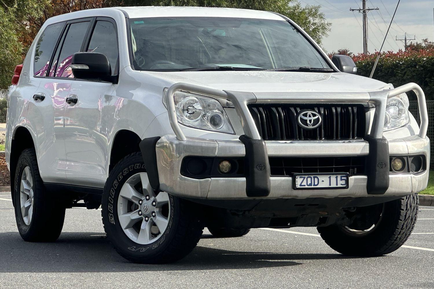 2011 Toyota Landcruiser Prado GX in White