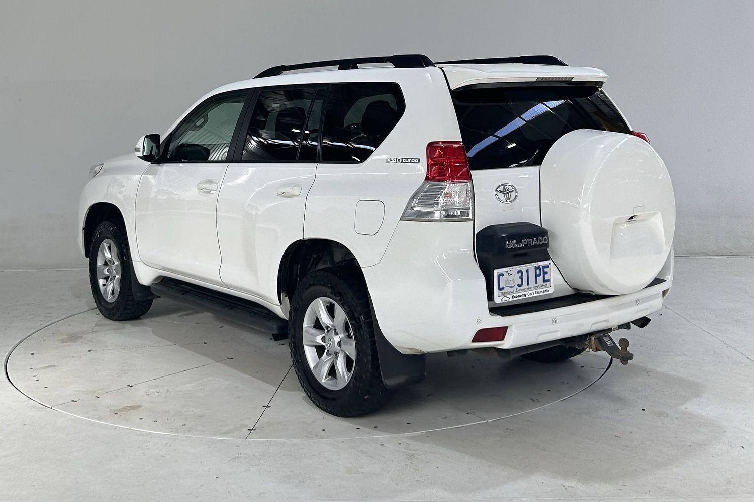 2012 Toyota Landcruiser Prado GXL in White