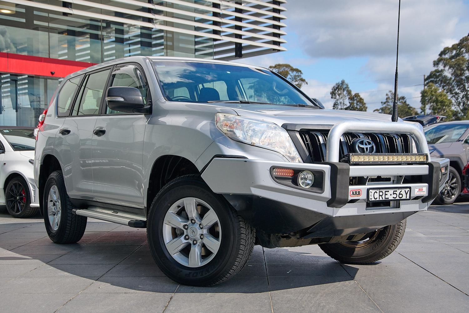 2013 Toyota Landcruiser Prado GX in Silver