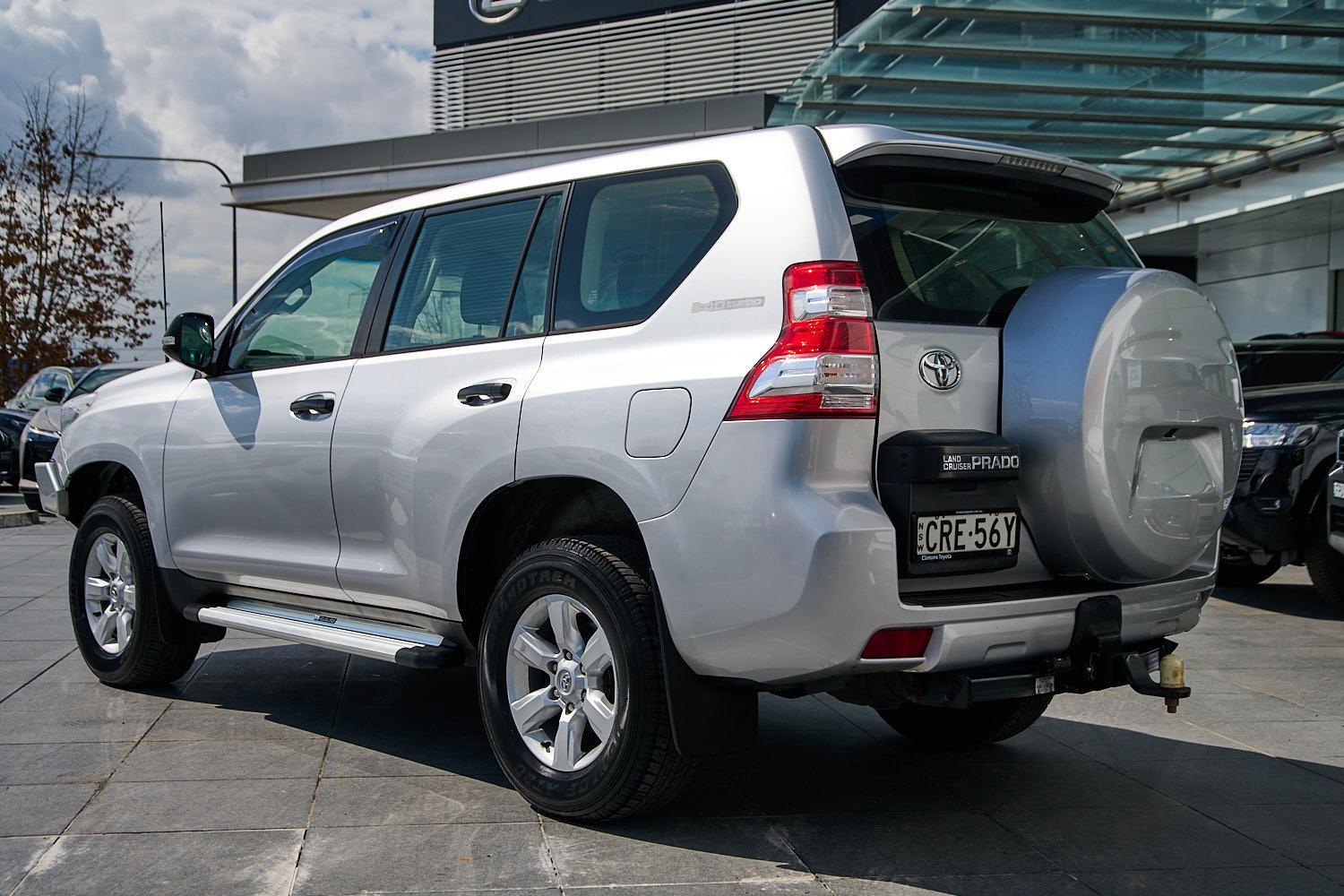 2013 Toyota Landcruiser Prado GX in Silver