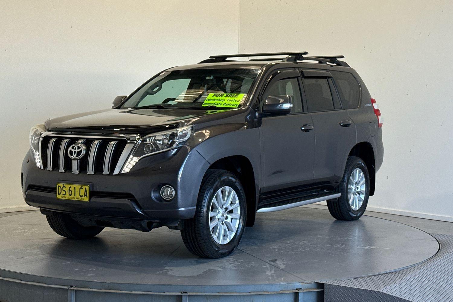 2015 Toyota Landcruiser Prado VX in Silver