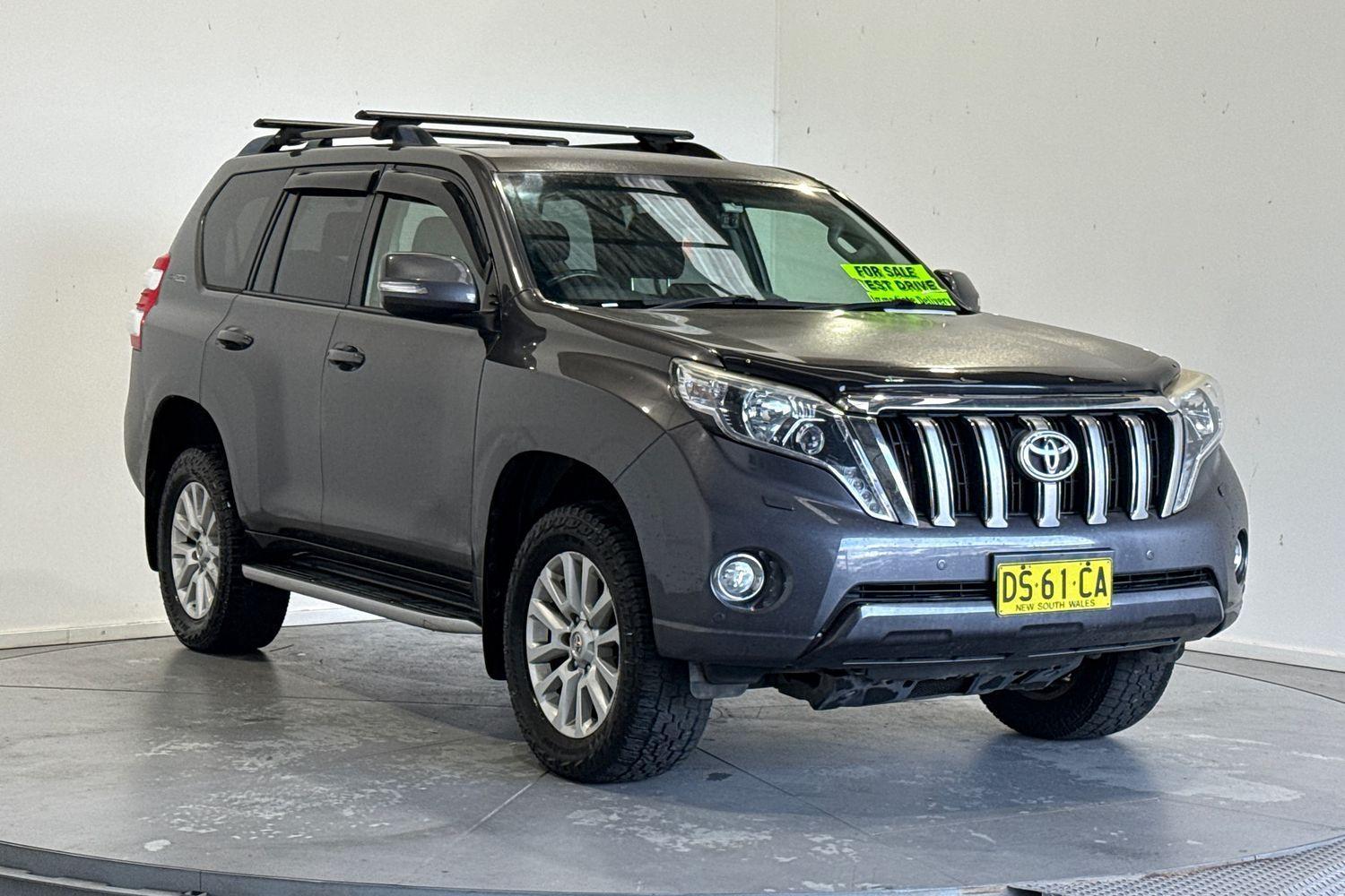 2015 Toyota Landcruiser Prado VX in Silver