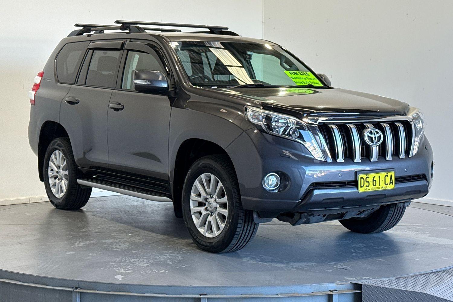 2015 Toyota Landcruiser Prado VX in Silver