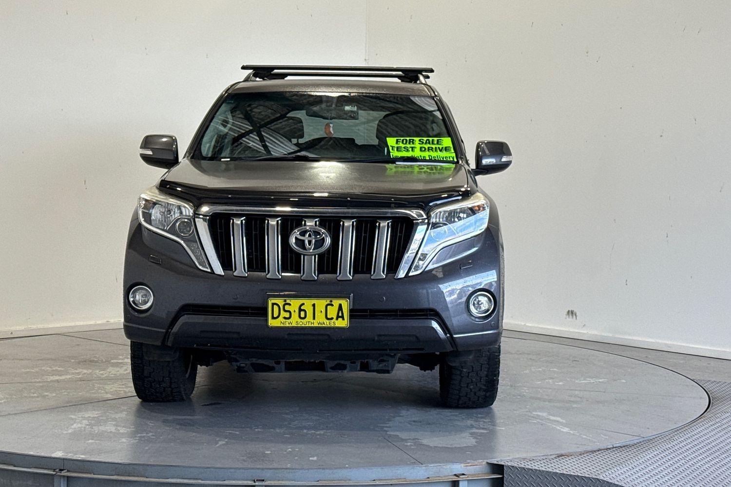 2015 Toyota Landcruiser Prado VX in Silver