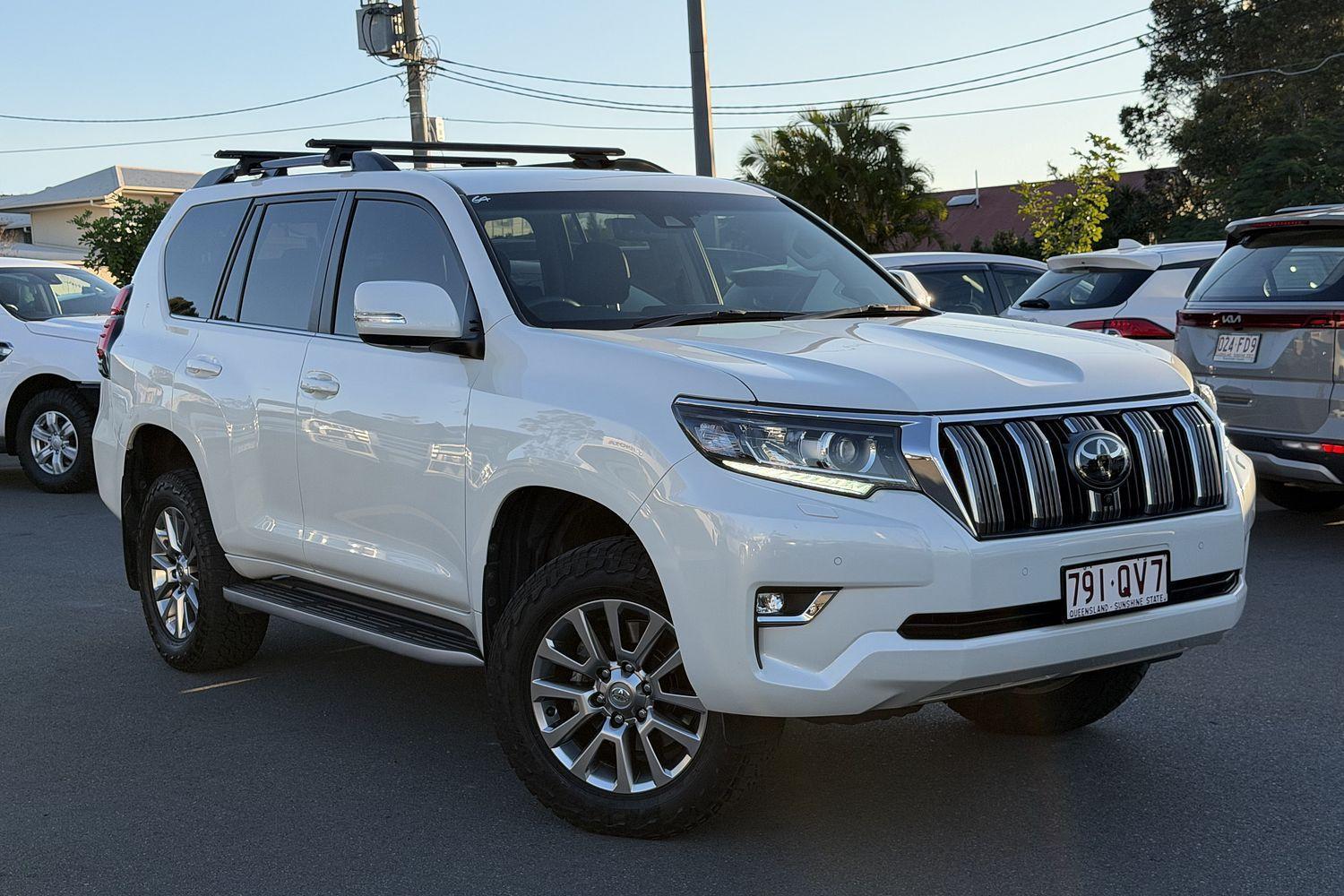 2019 Toyota Landcruiser Prado VX in White