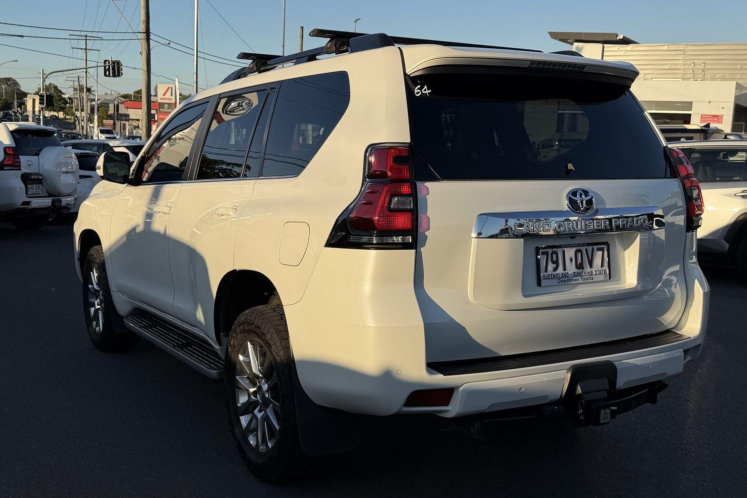 2019 Toyota Landcruiser Prado VX in White