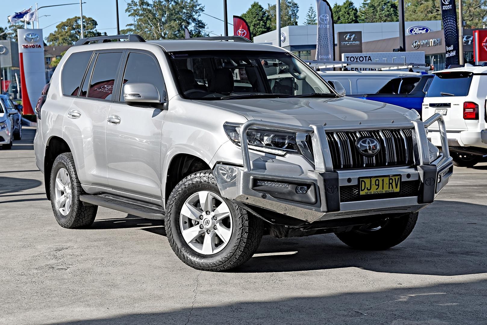 2019 Toyota Landcruiser Prado GXL in Silver