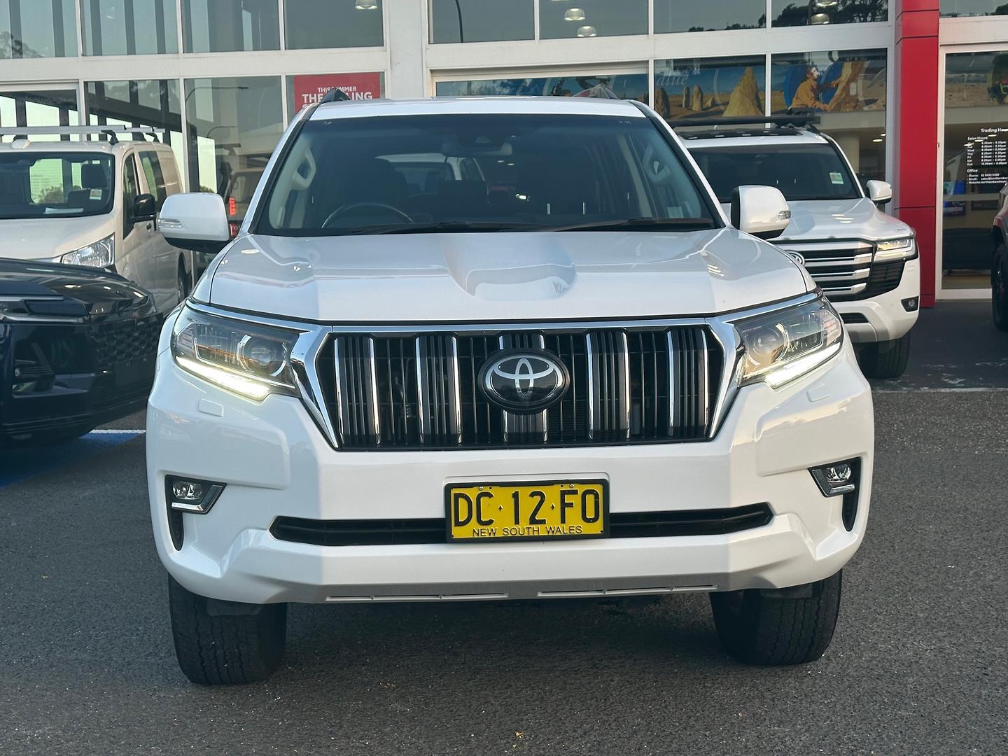 2021 Toyota Landcruiser Prado GXL in White