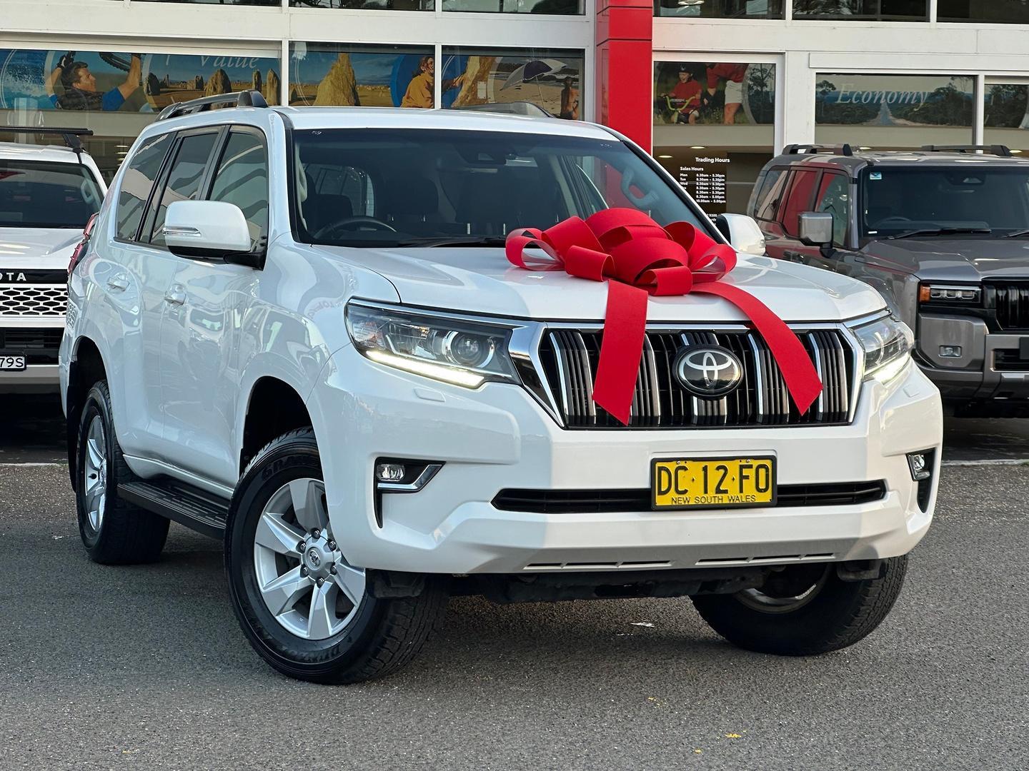 2021 Toyota Landcruiser Prado GXL in White
