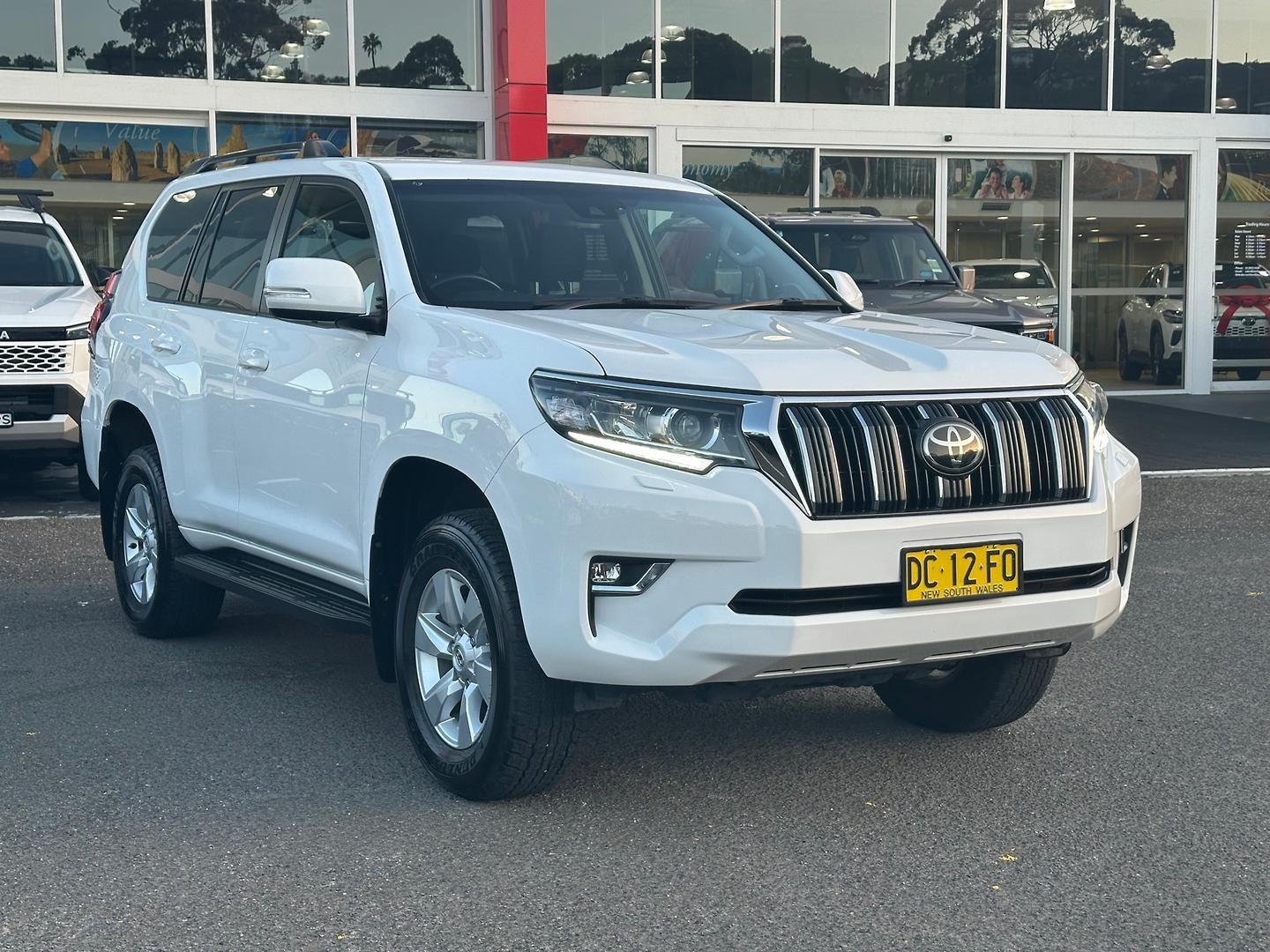 2021 Toyota Landcruiser Prado GXL in White
