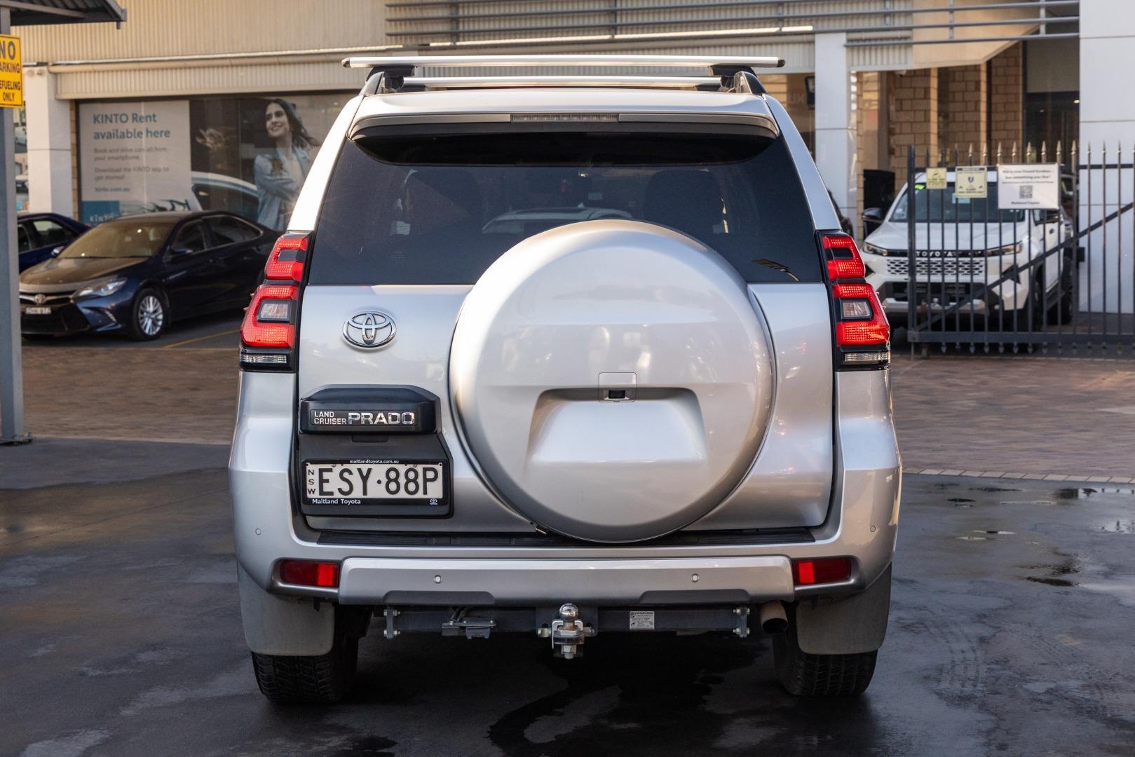 2021 Toyota Landcruiser Prado GXL in Silver