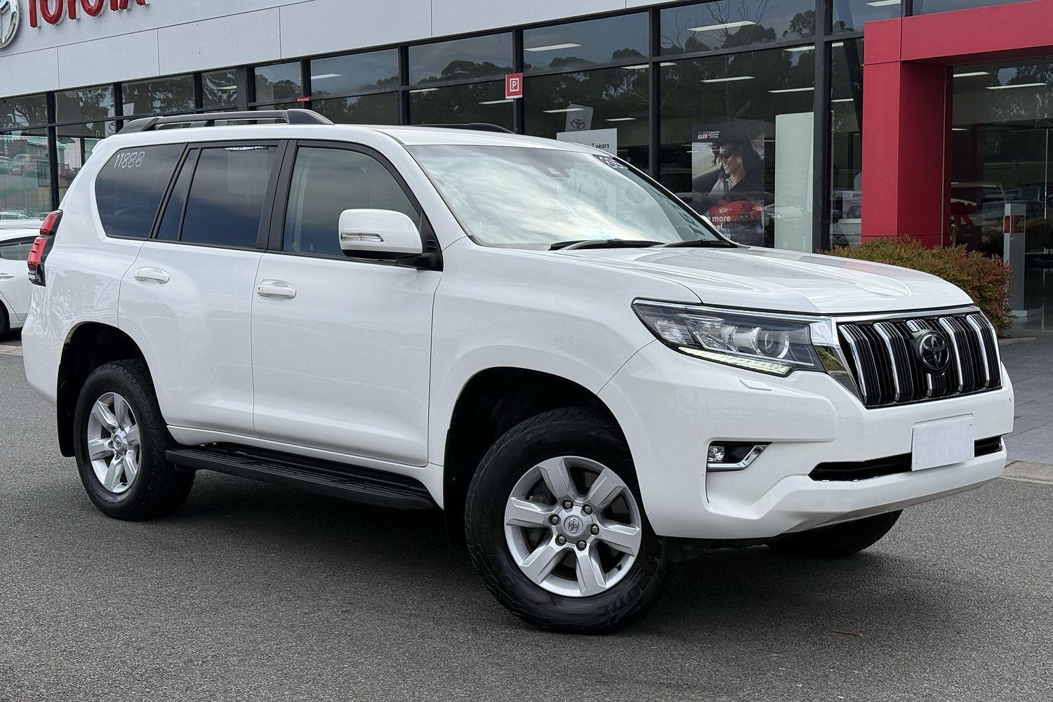 2022 Toyota Landcruiser Prado GXL in White