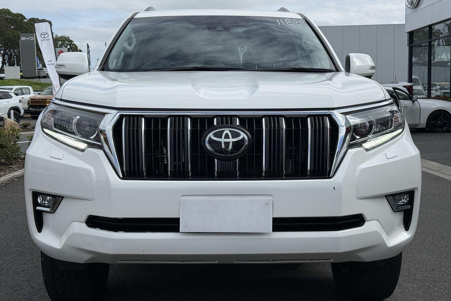 2022 Toyota Landcruiser Prado GXL in White