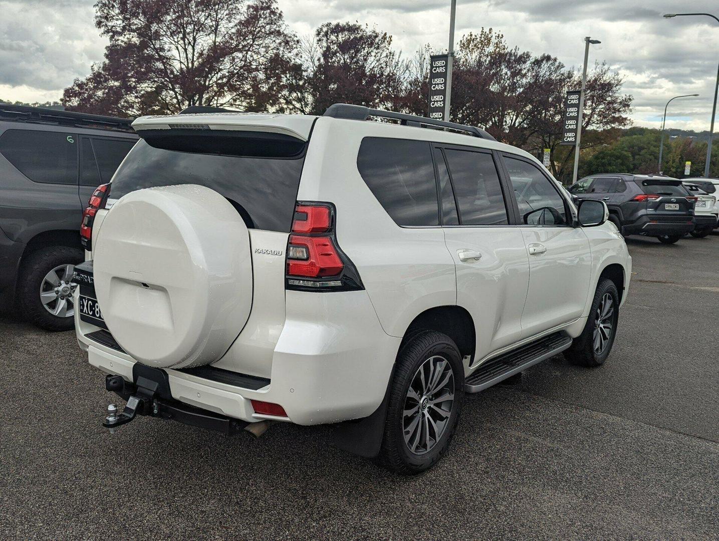 2022 Toyota Landcruiser Prado Kakadu in White