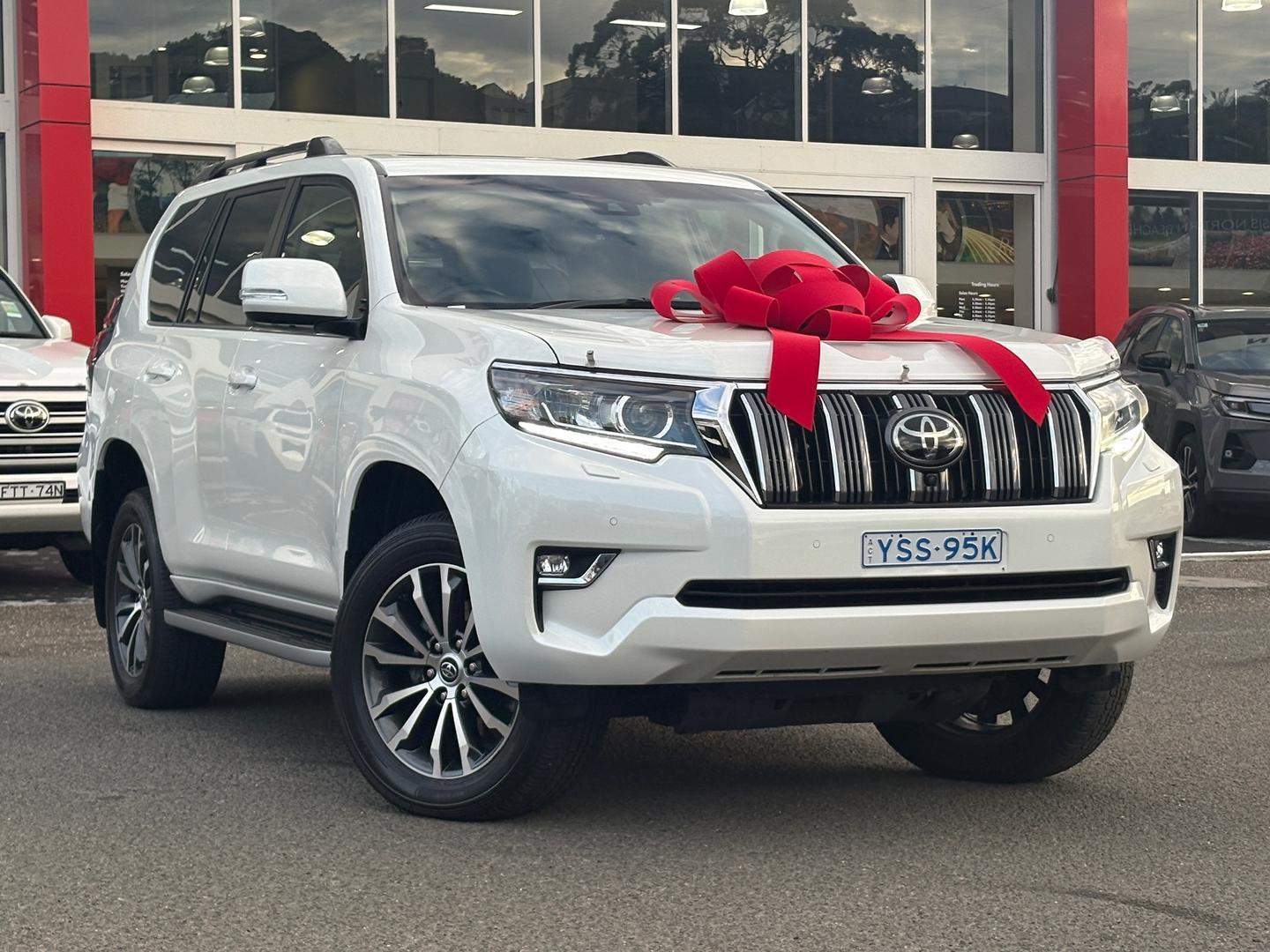 2023 Toyota Landcruiser Prado Kakadu in White