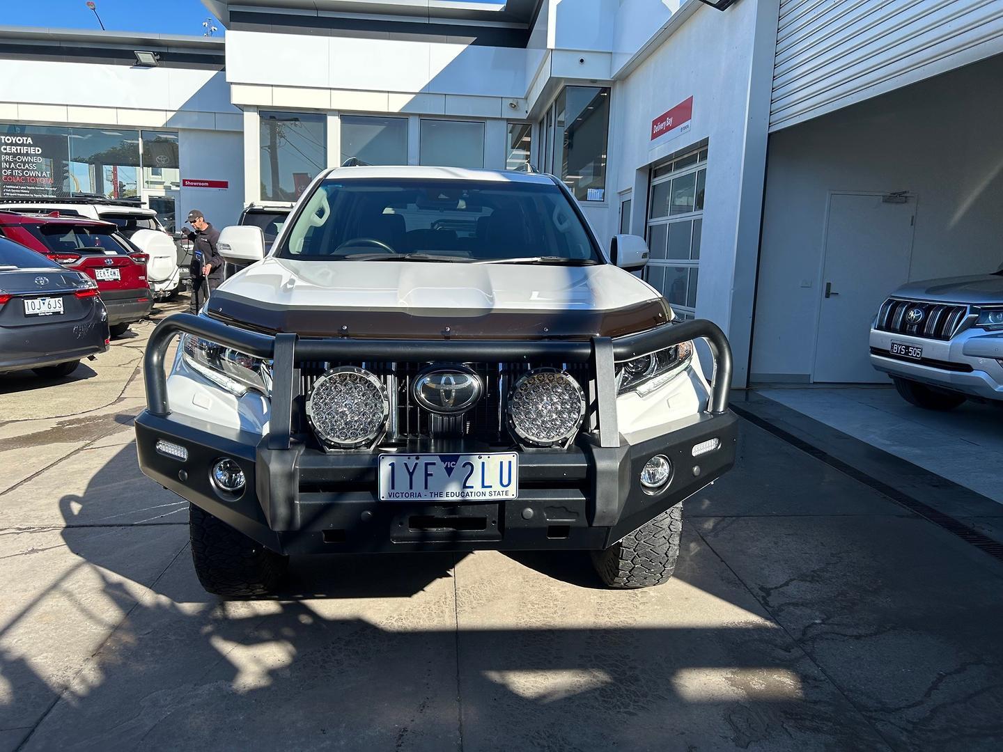 2023 Toyota Landcruiser Prado GXL in White