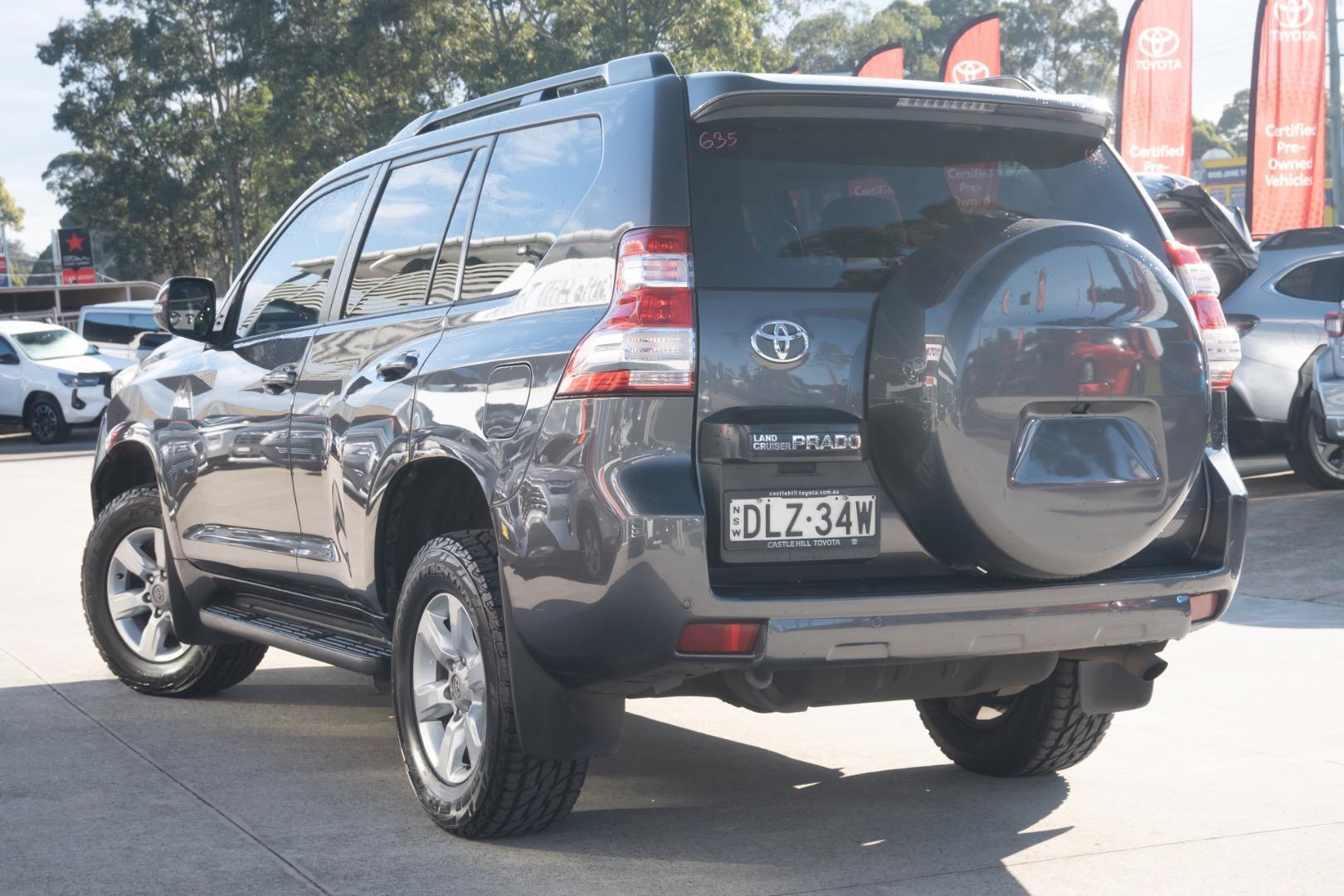 2016 Toyota Landcruiser Prado GXL in Silver