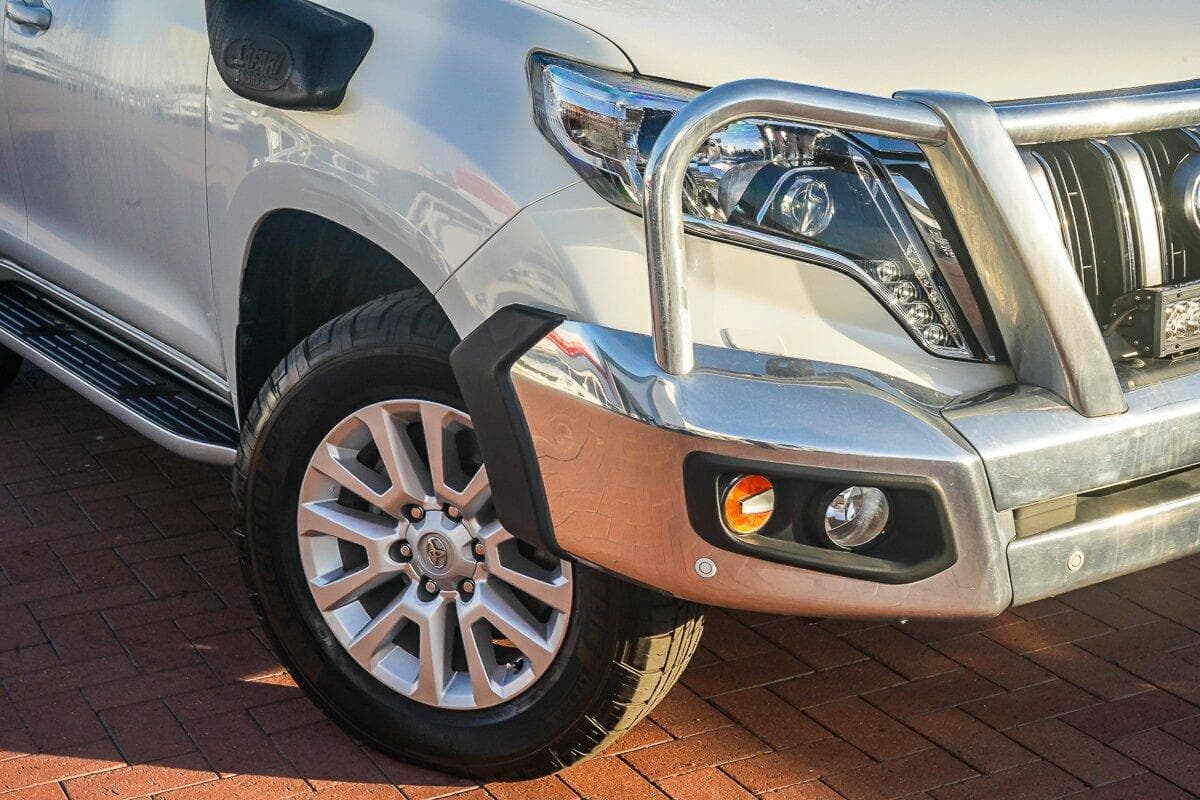 2017 Toyota Landcruiser Prado VX in White