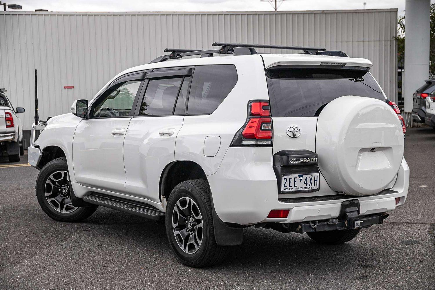 2018 Toyota Landcruiser Prado GXL in White