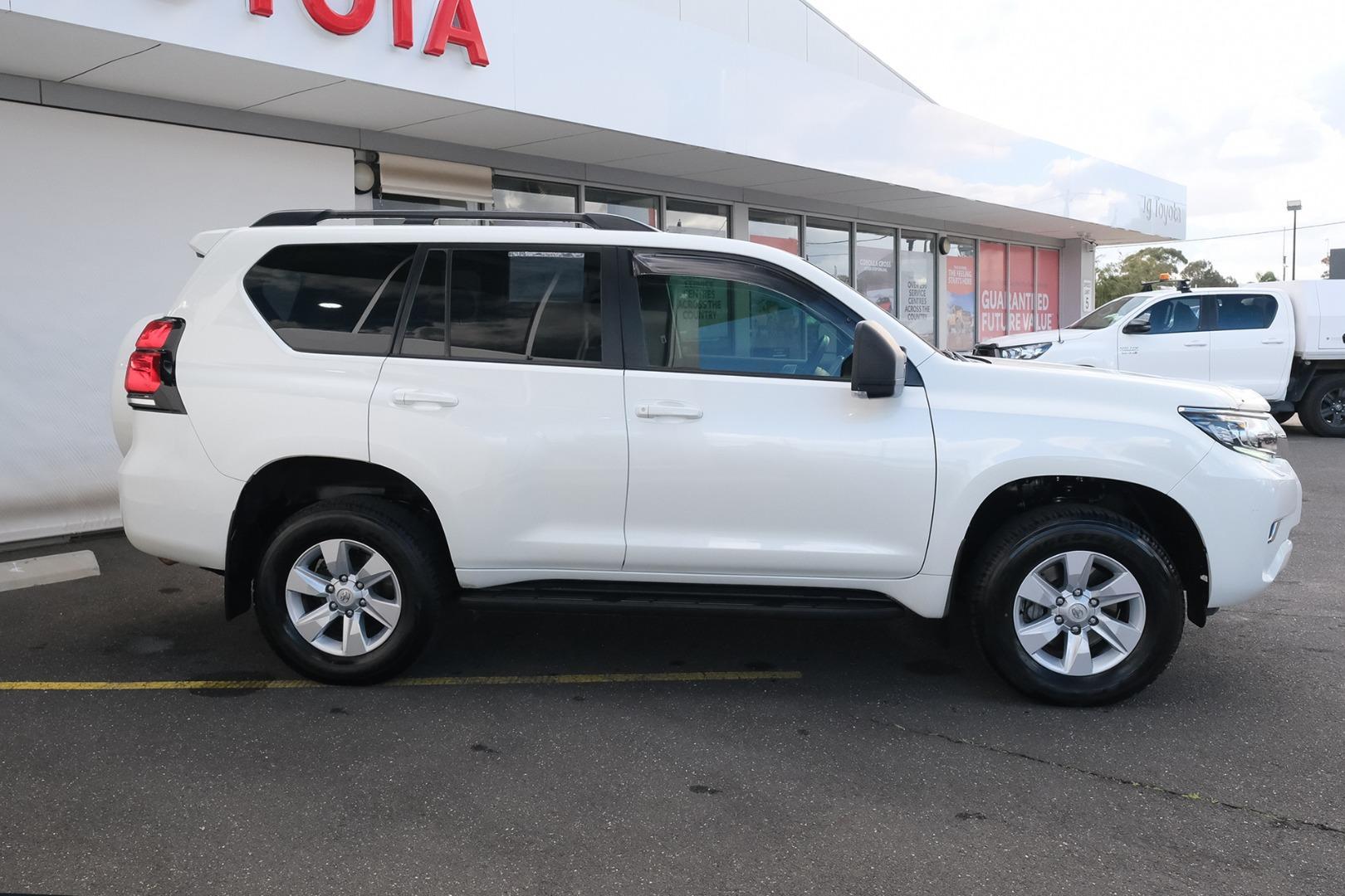2020 Toyota Landcruiser Prado GXL in White