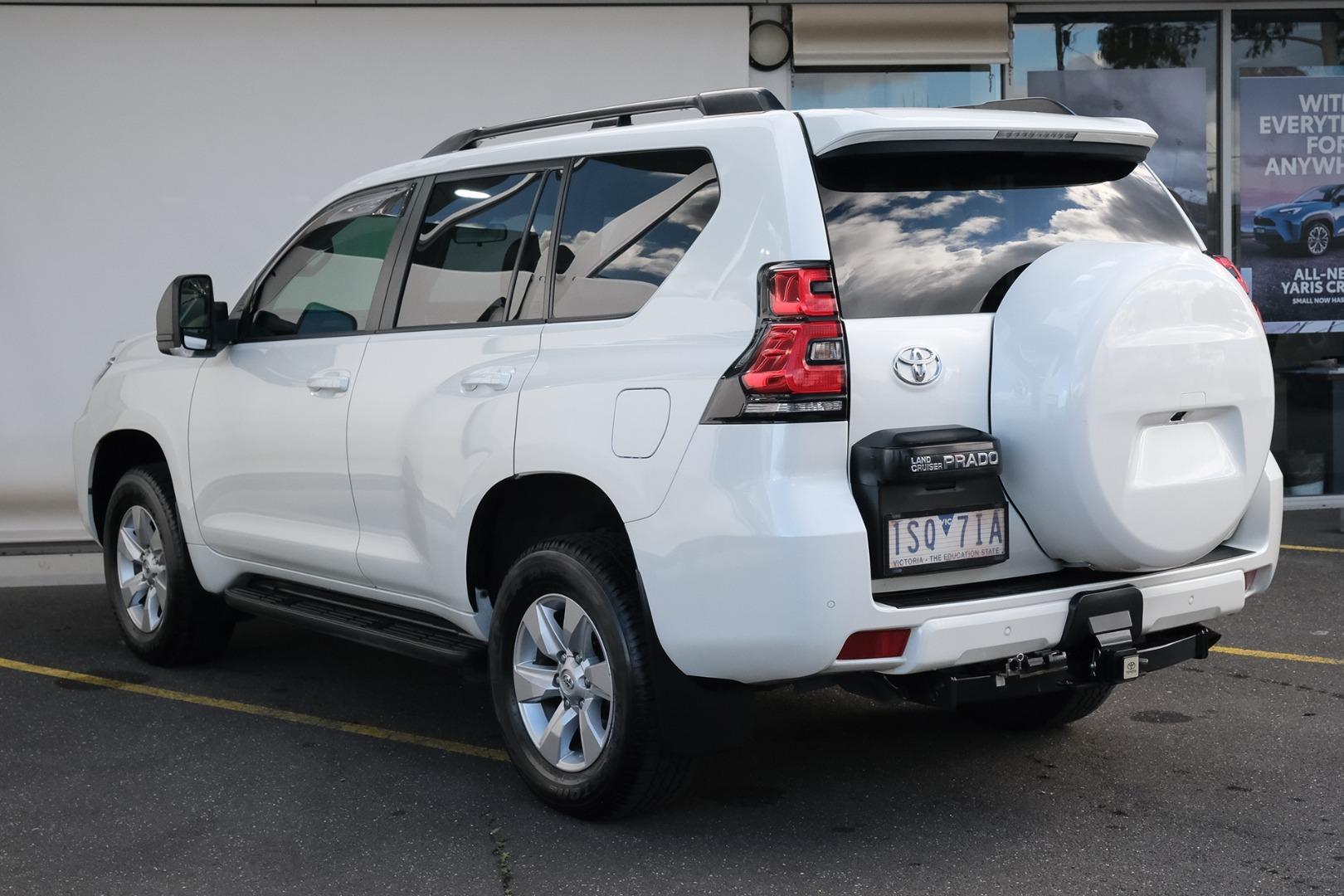 2020 Toyota Landcruiser Prado GXL in White