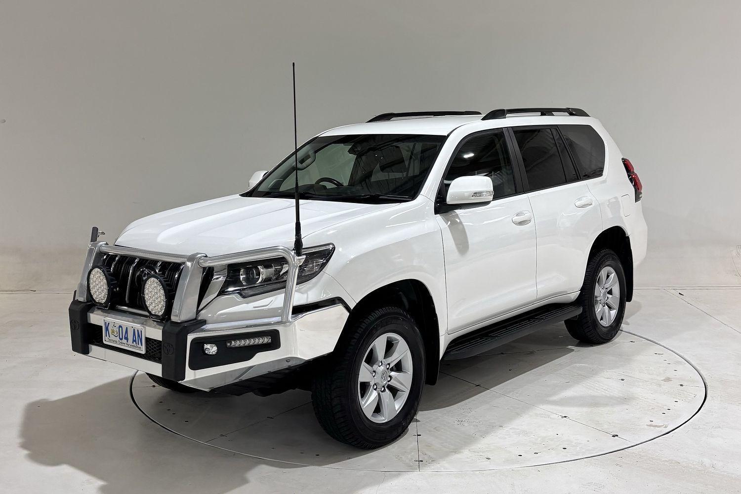 2021 Toyota Landcruiser Prado GXL in White
