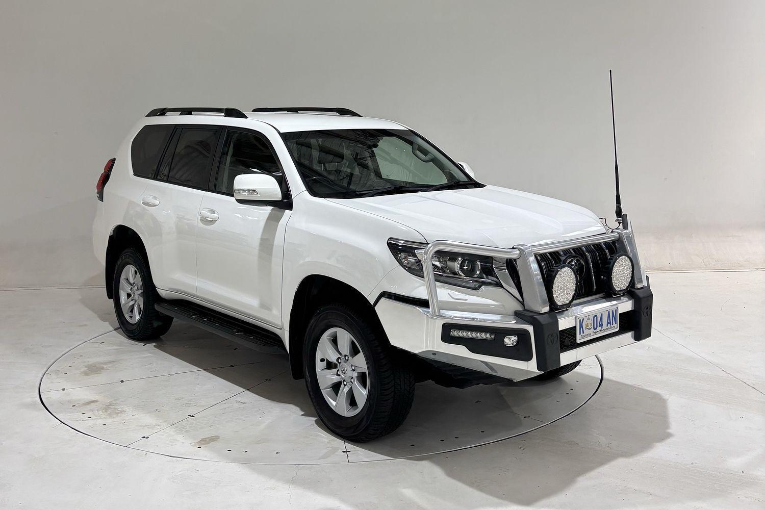 2021 Toyota Landcruiser Prado GXL in White