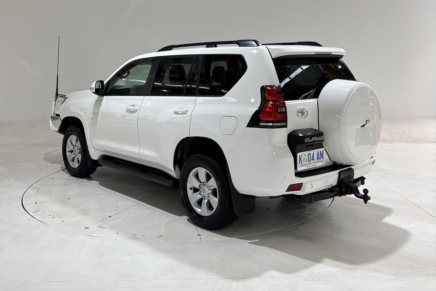 2021 Toyota Landcruiser Prado GXL in White