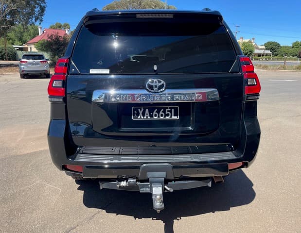 2021 Toyota Landcruiser Prado VX in Black