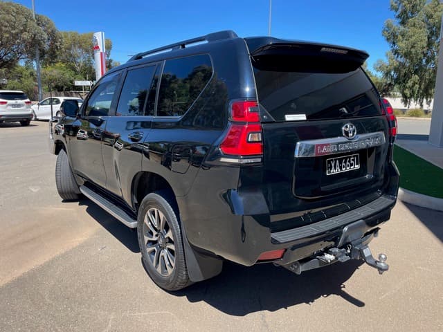 2021 Toyota Landcruiser Prado VX in Black