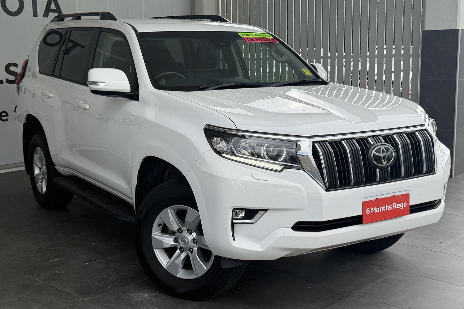 2022 Toyota Landcruiser Prado GXL in White