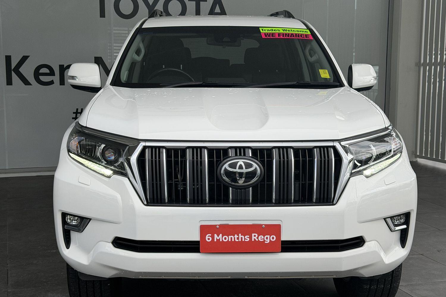 2022 Toyota Landcruiser Prado GXL in White