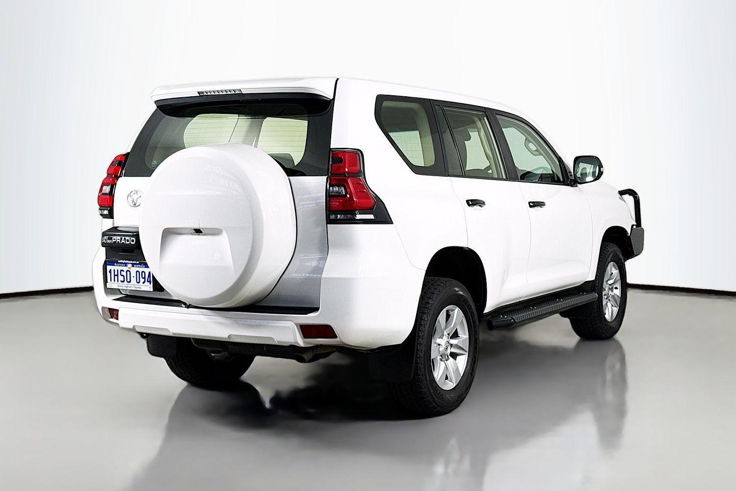 2022 Toyota Landcruiser Prado GX in White