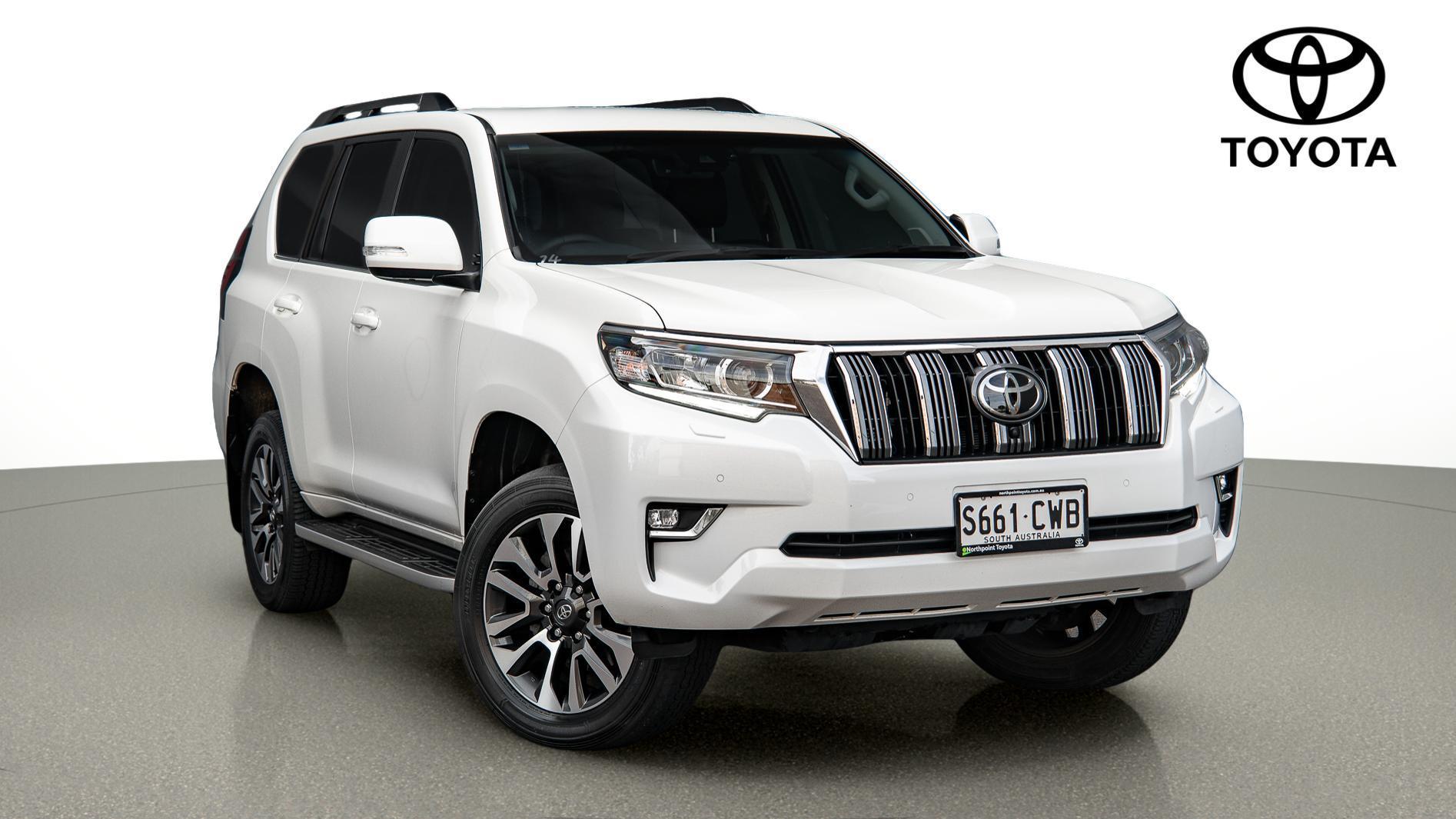 2023 Toyota Landcruiser Prado VX in White