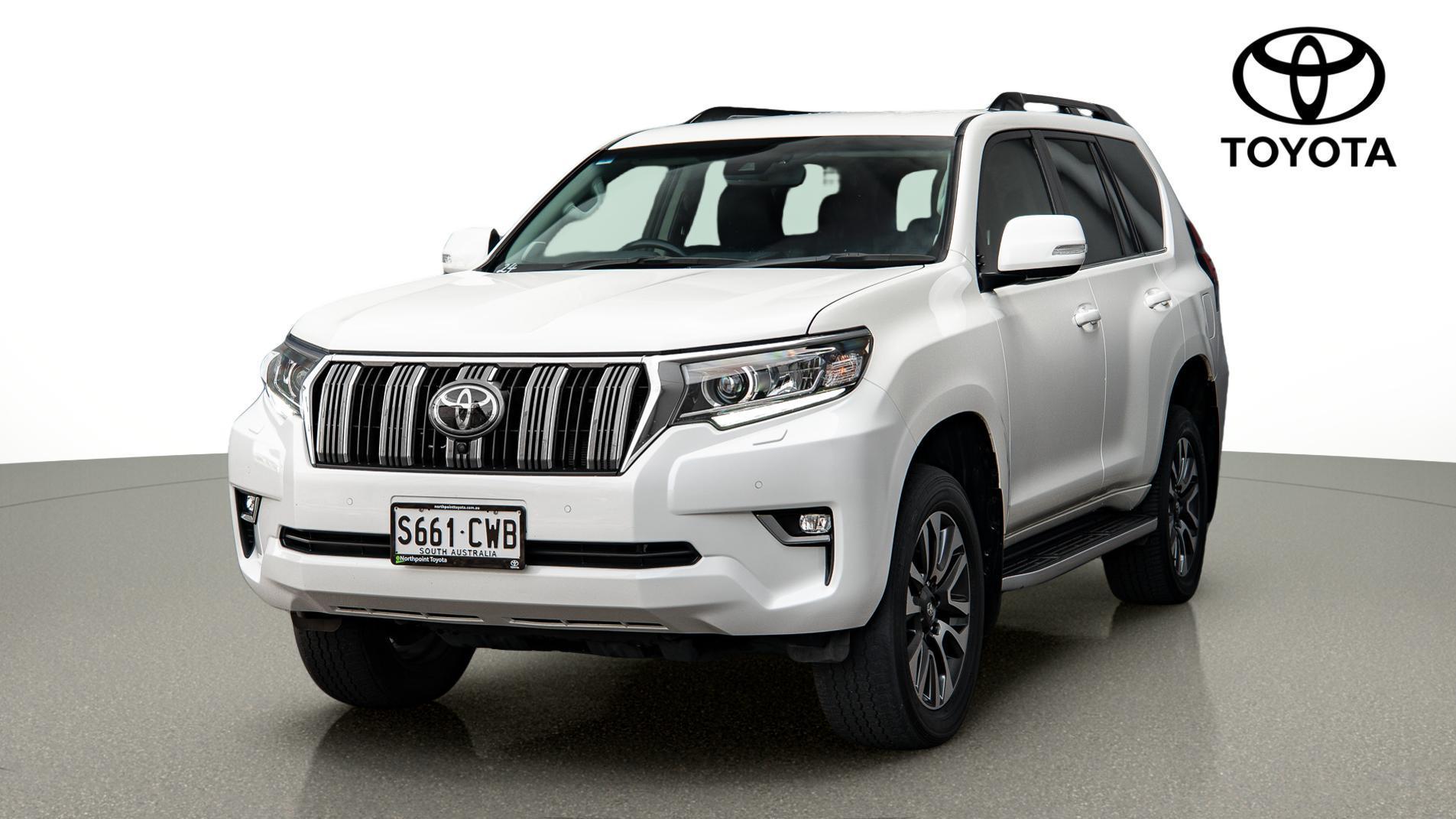 2023 Toyota Landcruiser Prado VX in White