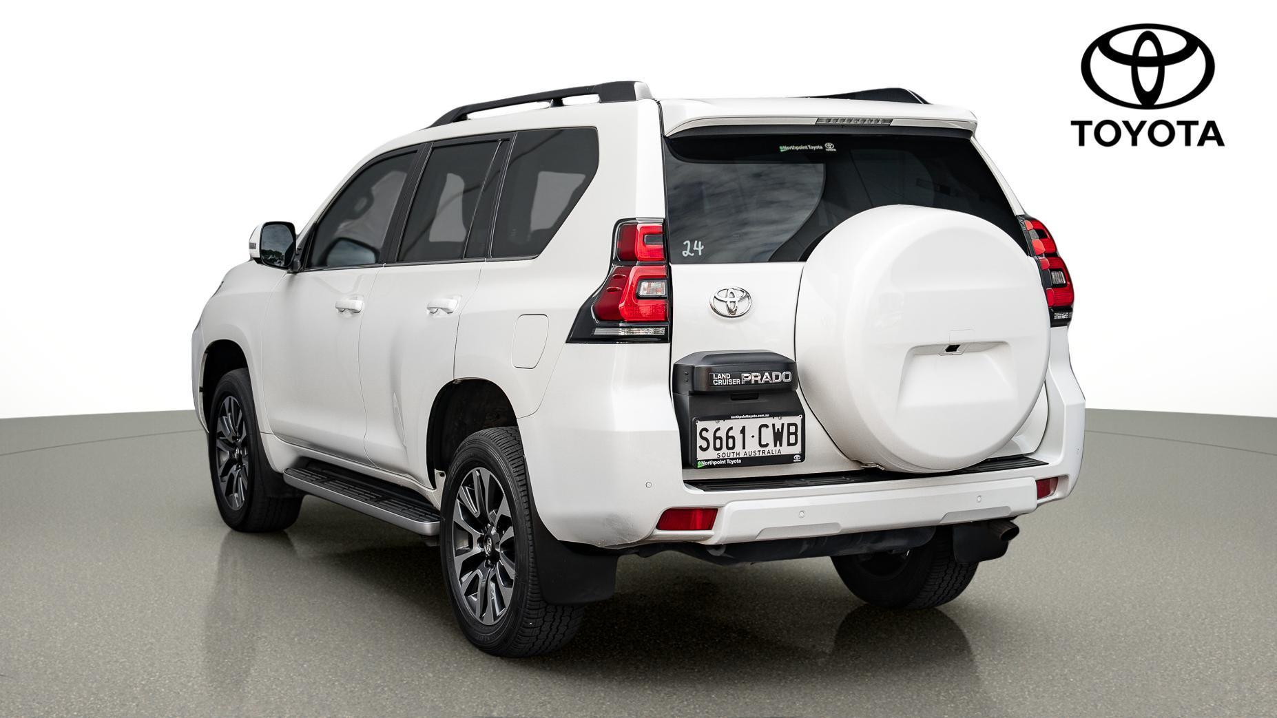 2023 Toyota Landcruiser Prado VX in White