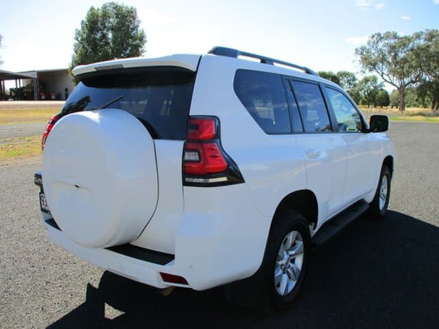 2023 Toyota Landcruiser Prado GXL in White