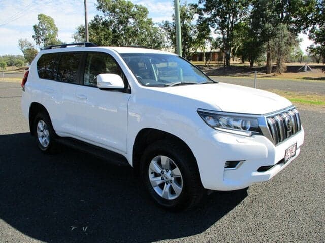 2023 Toyota Landcruiser Prado GXL in White