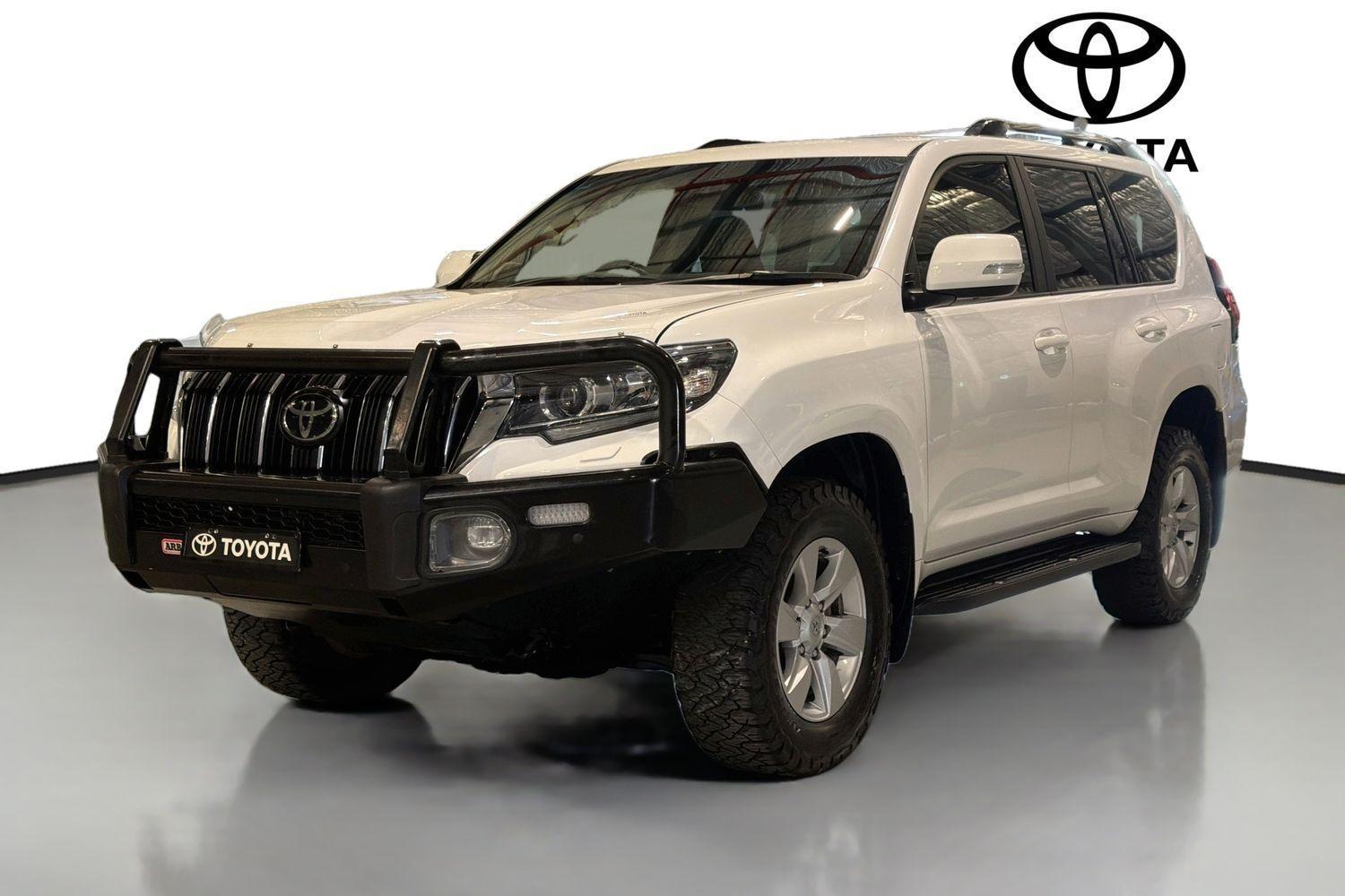 2023 Toyota Landcruiser Prado GXL in White