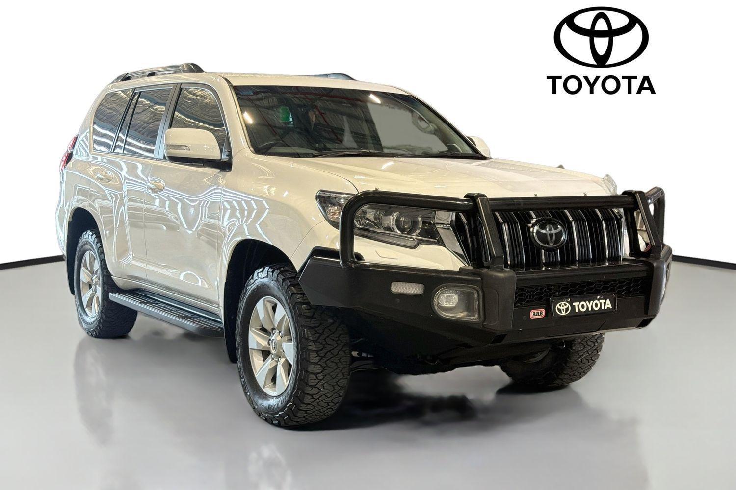 2023 Toyota Landcruiser Prado GXL in White