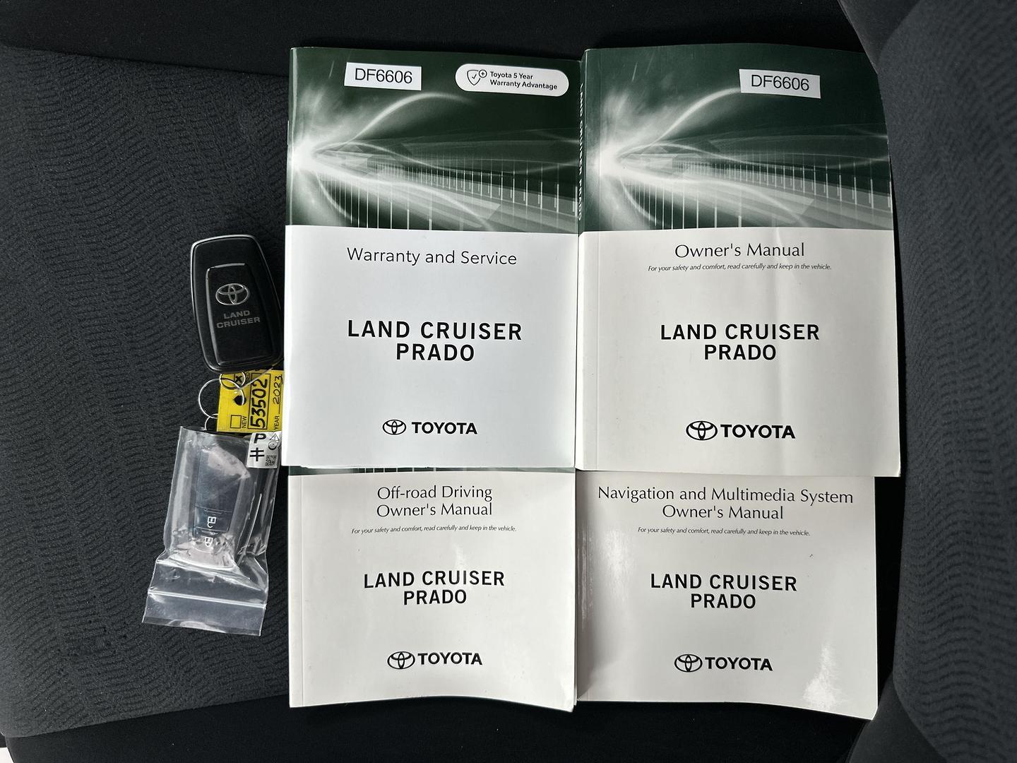 2023 Toyota Landcruiser Prado GX in White