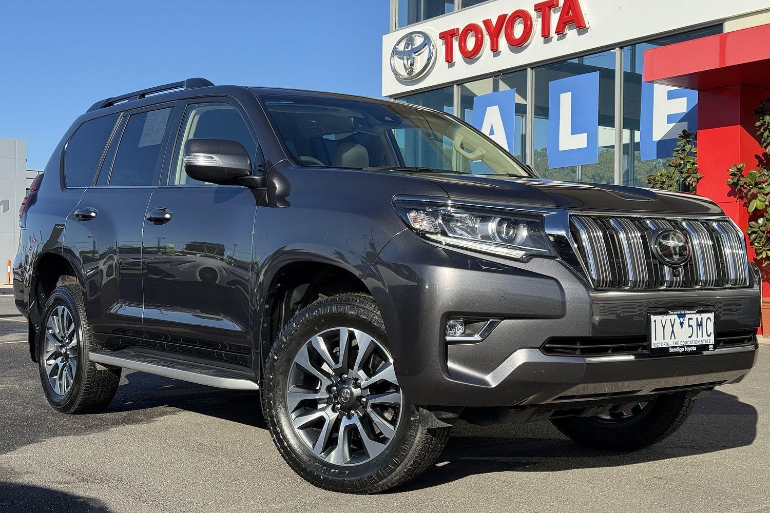 2023 Toyota Landcruiser Prado VX in Silver
