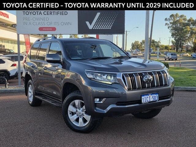 2023 Toyota Landcruiser Prado GXL in Silver