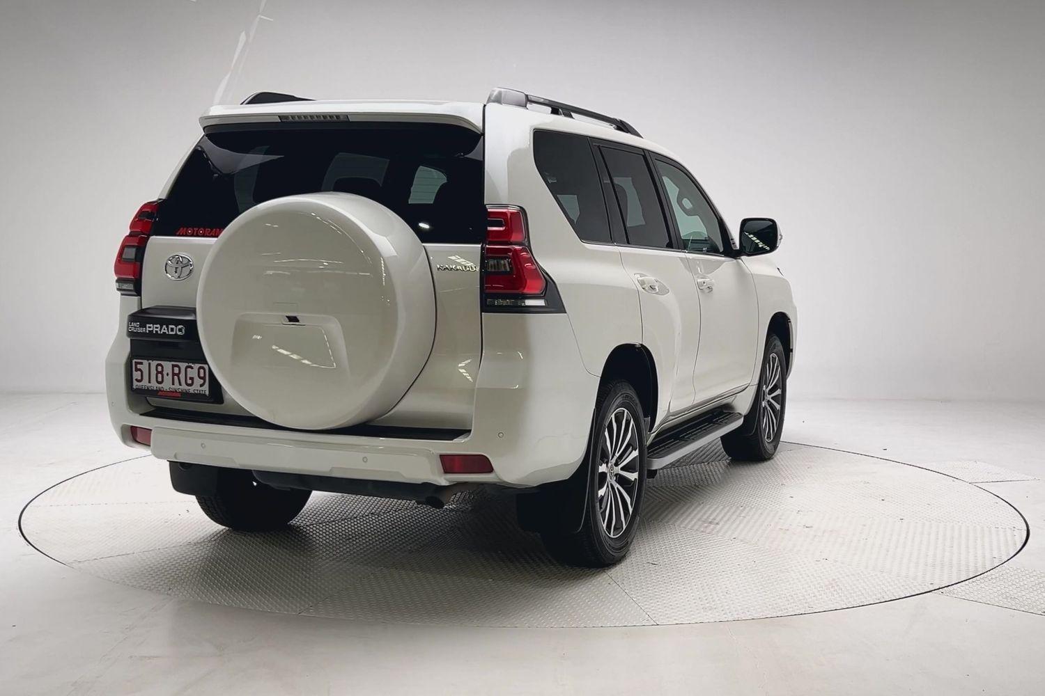2023 Toyota Landcruiser Prado Kakadu in White