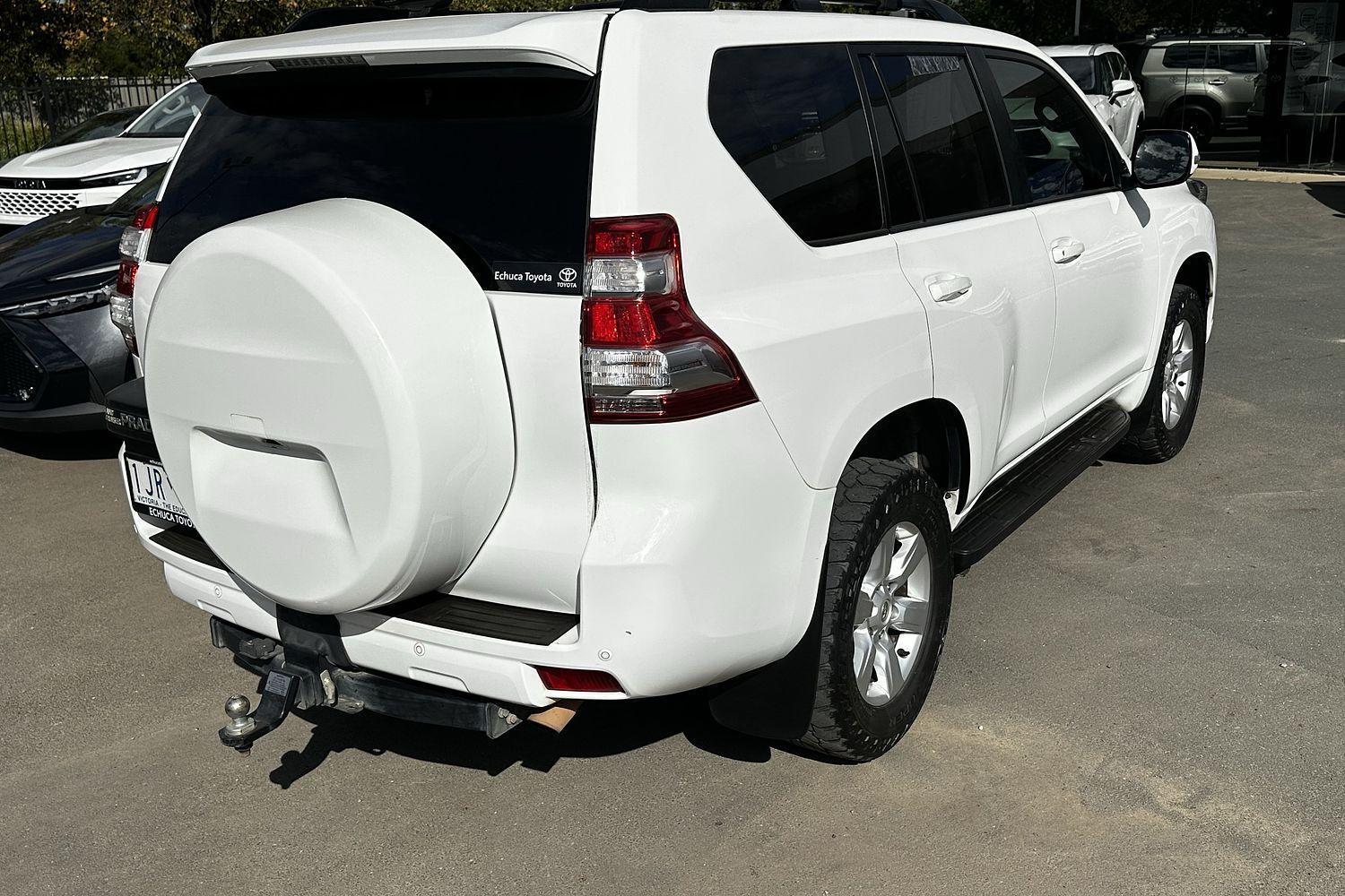 2016 Toyota Landcruiser Prado GXL in White
