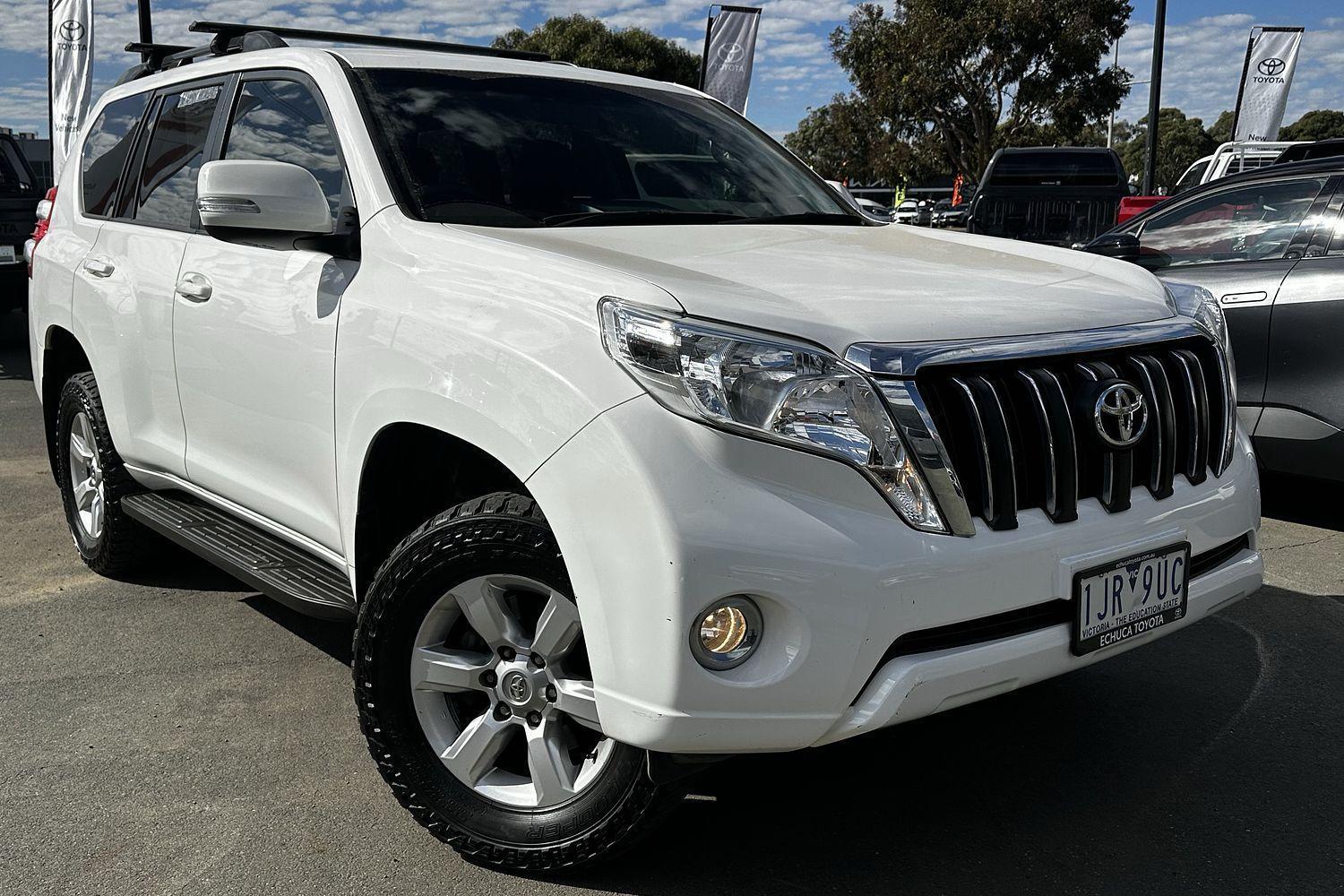 2016 Toyota Landcruiser Prado GXL in White