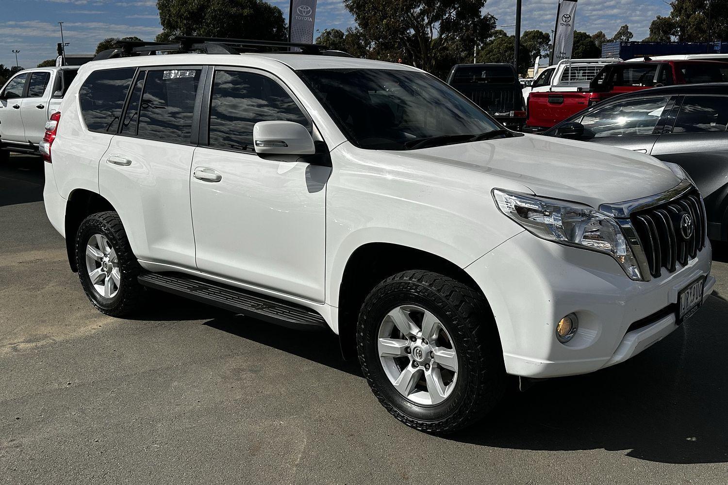 2016 Toyota Landcruiser Prado GXL in White
