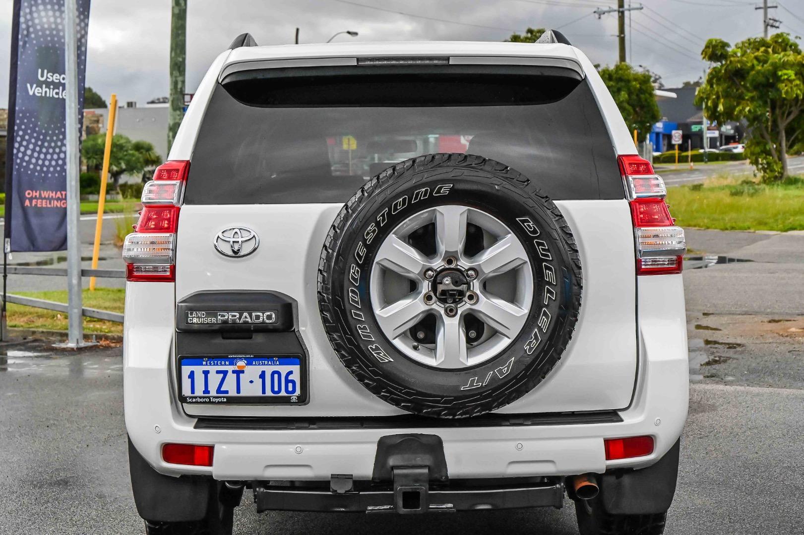 2016 Toyota Landcruiser Prado GXL in White