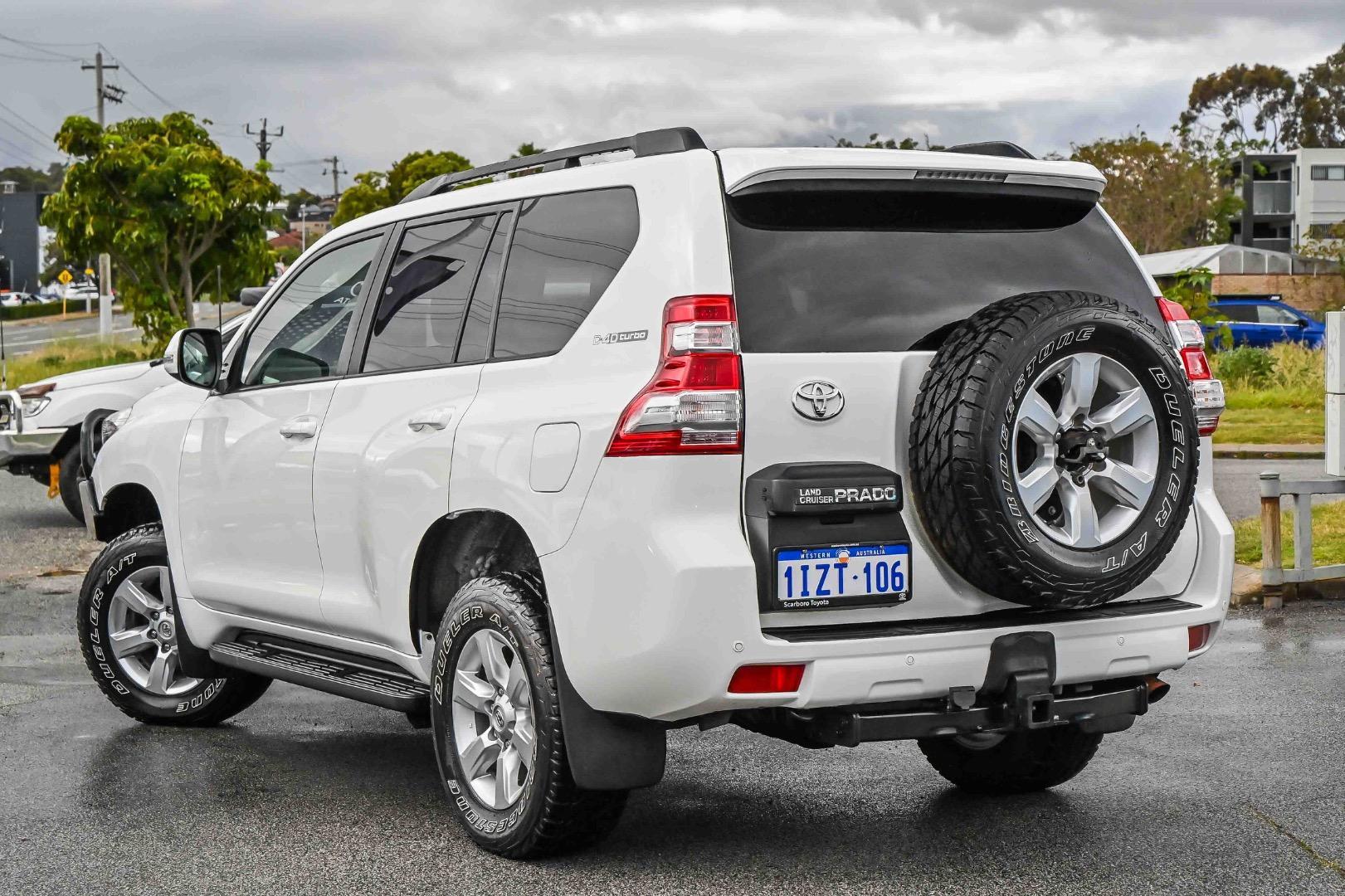 2016 Toyota Landcruiser Prado GXL in White